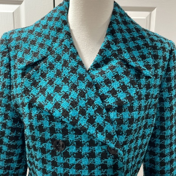 Bossini Turquoise Tweed, Double-breasted blazer, NWT - Picture 3 of 8